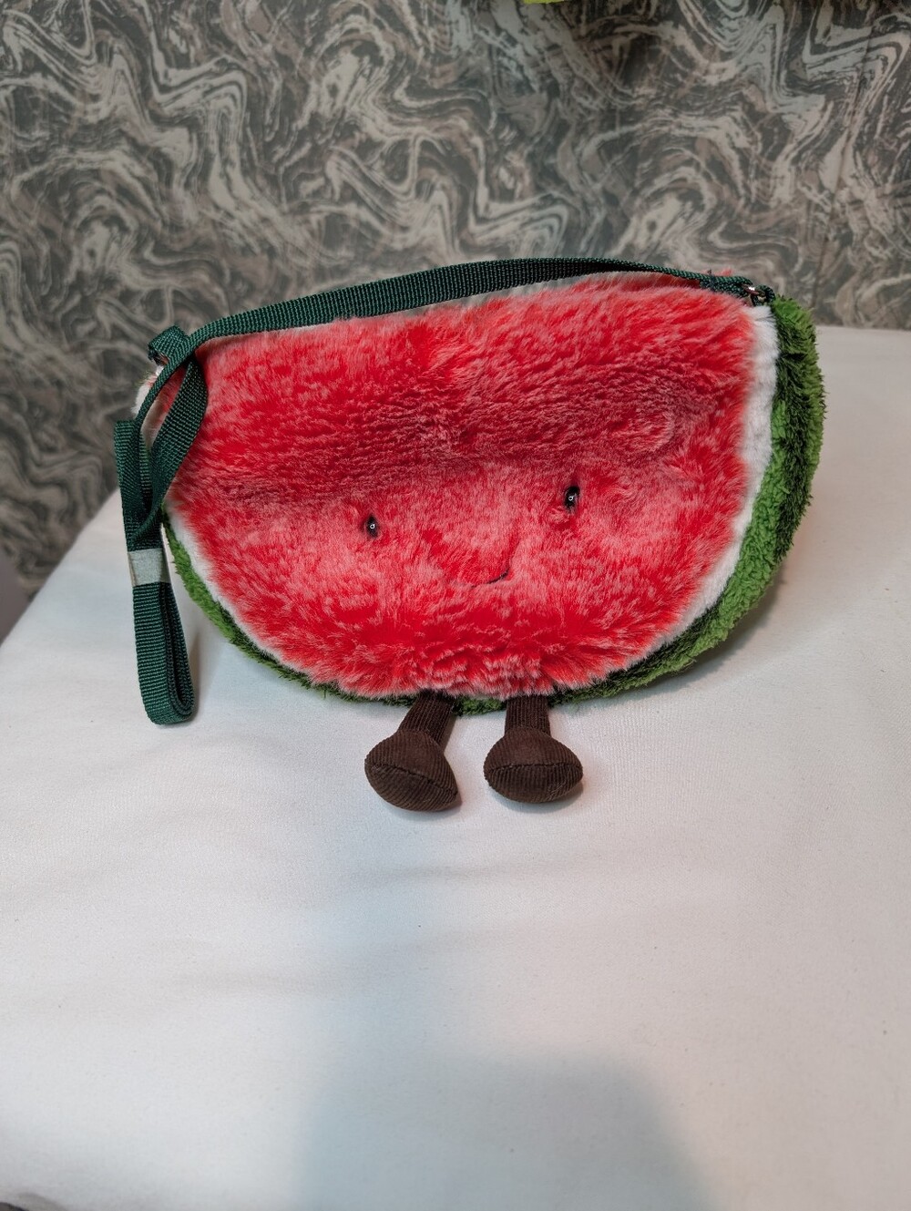 NWT Jellycat Amuseables Watermelon Crossbody Bag